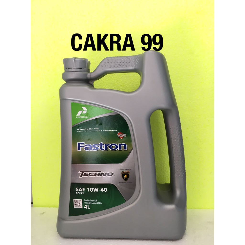 Oli Mesin Mobil Pertamina Fastron Techno 10W-40 Galon (4L)