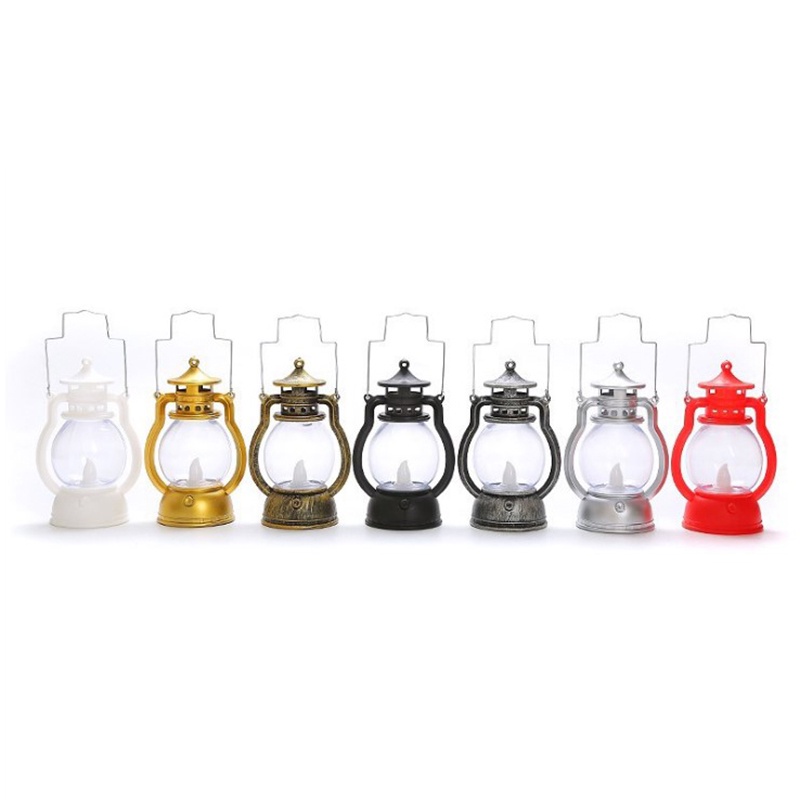 //beautifulhome// Retro Oil Lamp Halloween Decorative Led Small Home Party Lantern