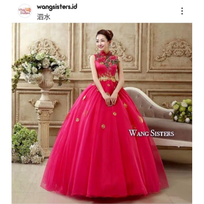 Party dress, Sangjit Dress, Ballgown