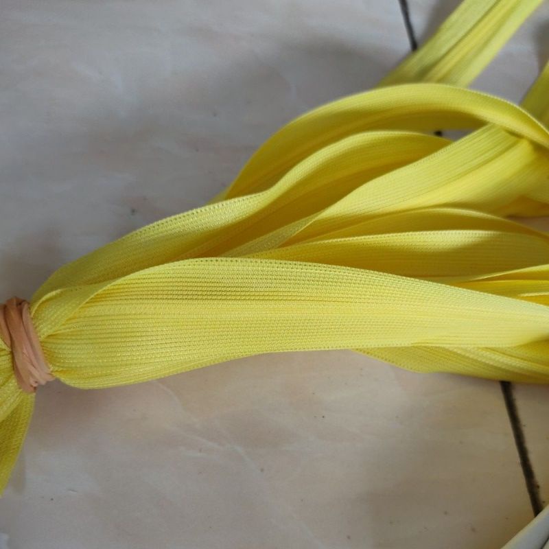 [Seri Kuning] Resleting/Risleting/Zipper Jepang 50cm/20&quot; murah satuan