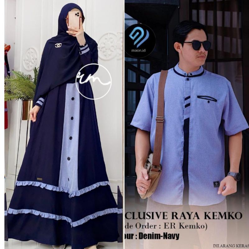 Exclusive raya couple original ratu hijab terlaris | couple exclusive raya original ratu mulabees