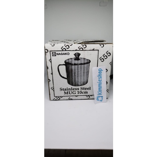 Mug Stainless 10cm 555 / Mug Stainless Nagako 10cm
