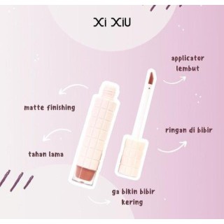 ❤ RATU ❤ Xi Xiu Lip Cream Matte | Lipcream Mate (✔️BPOM)