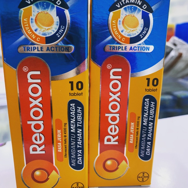 Redoxon triple action