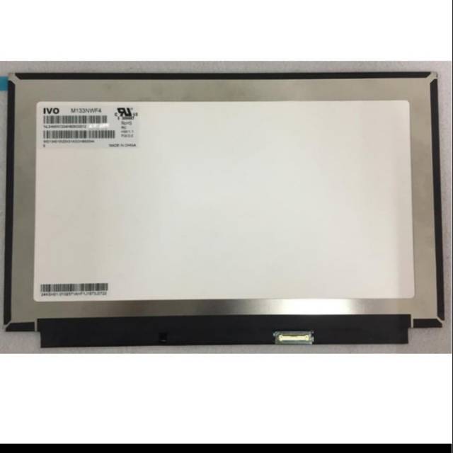 LCD LED Layar laptop Lenovo Ideapad 320S-13ikb 13,3 30pin FHD tanpa kuping baut