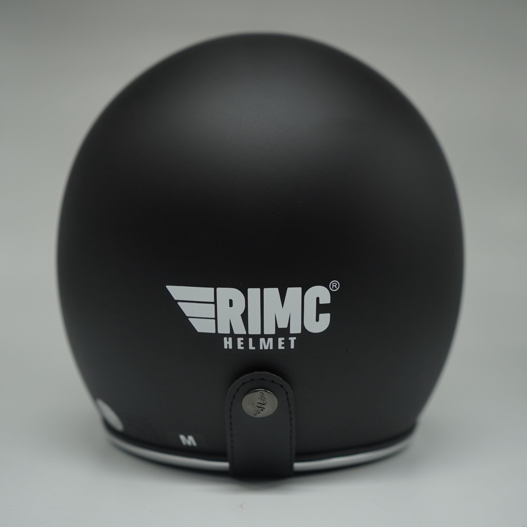 Helm Retro SADA Jitsu Matte Black  ( Helm Classic / Helm Klasik / Helm Vespa / Helm Bogo )