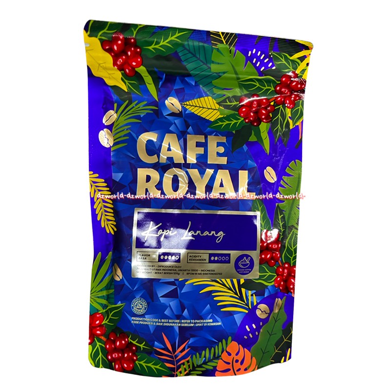 Cafe Royal 100gr Kopi Lanang Paradise Arabica Tropical Robusta Kopi Bubuk Royal Cafe Coffee Kopi Ground Coffee Caferoyal Cave