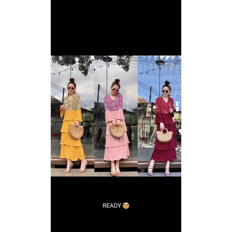 dress plisket Bangkok