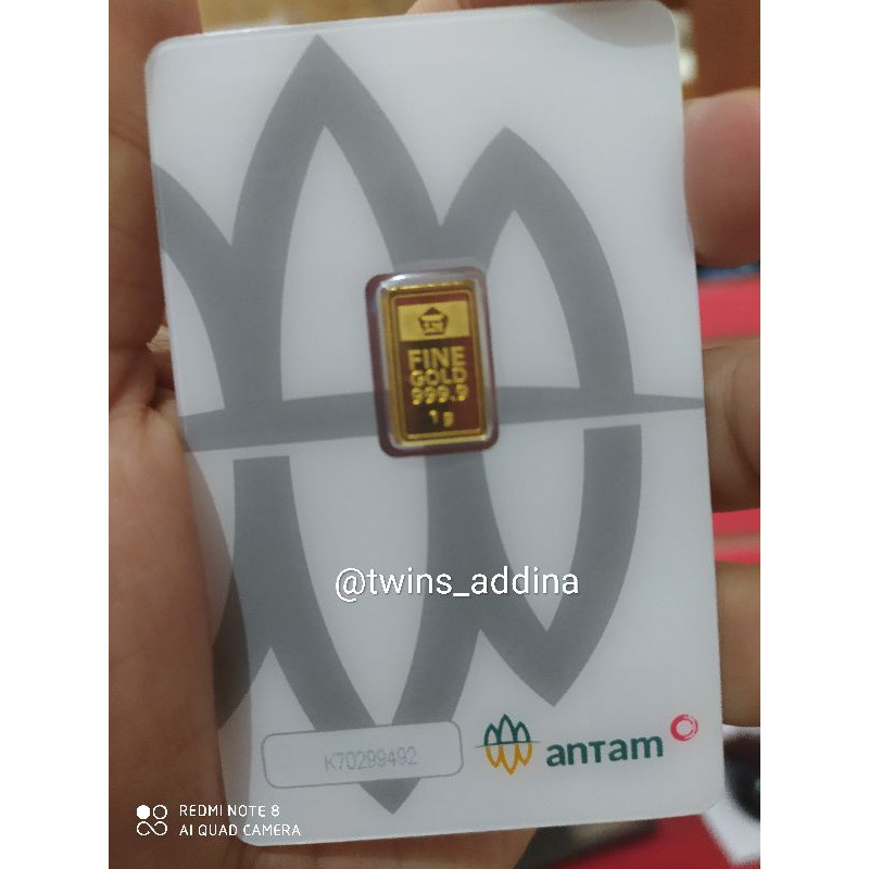 Emas Antam 1 gram Certieye 1gr2020#
