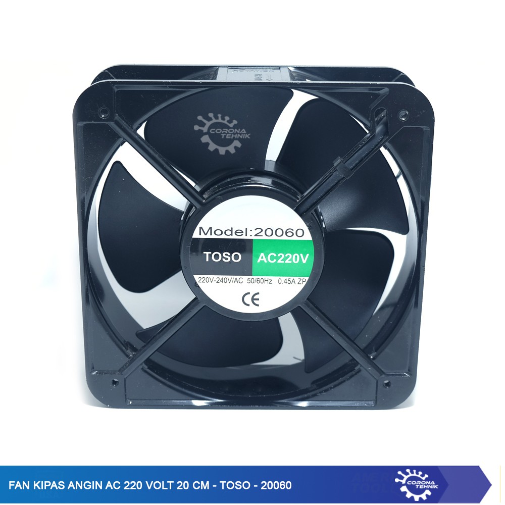 TOSO - 20060 Fan Kipas Angin AC 220 Volt 20 cm