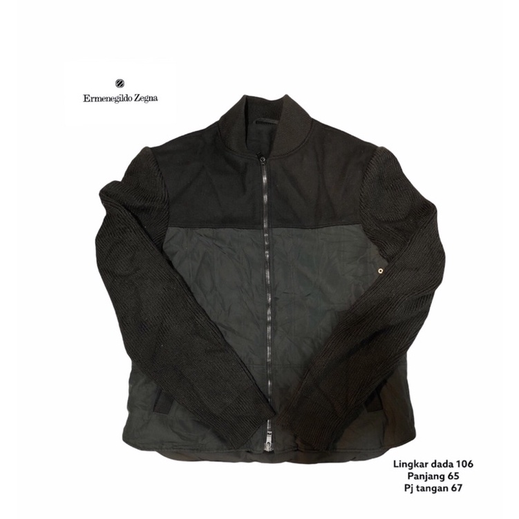 jacket zegna branded preloved