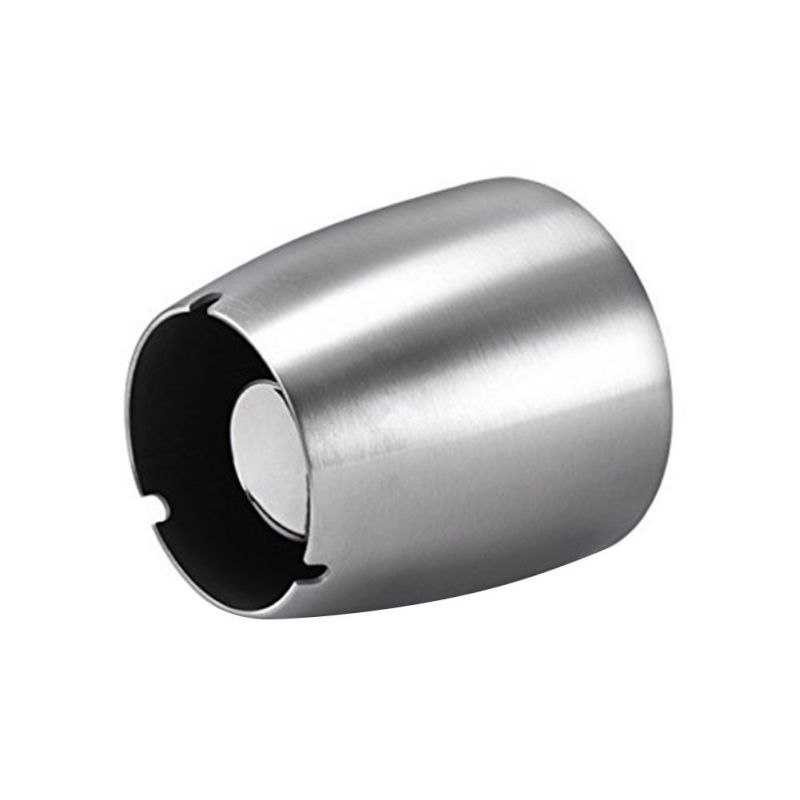 Asbak Bulat Stainless Anti Angin Cylinder