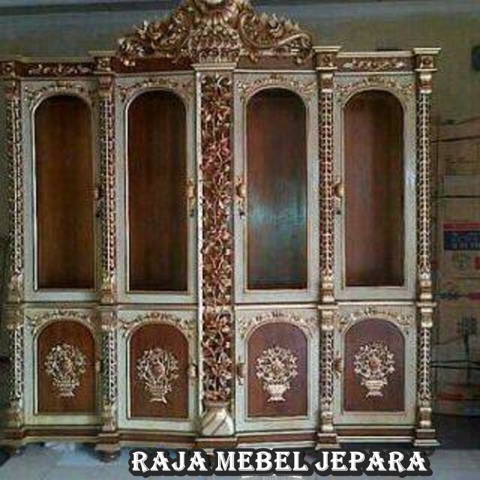 BUFET LEMARI HIAS PAJANGAN SHIMA JATI MEBEL JEPARA