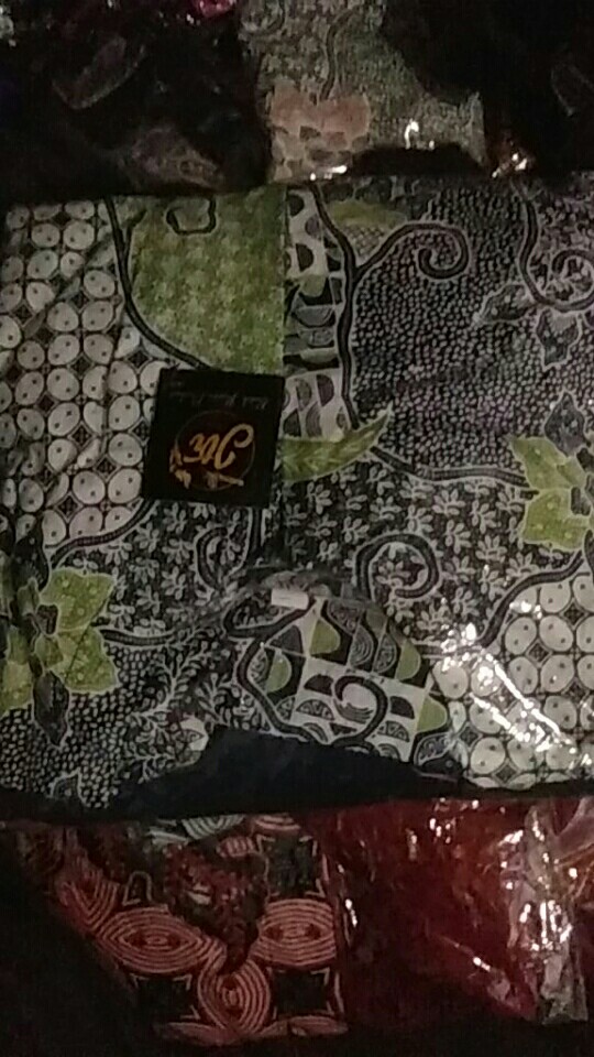 Batik Wanita Asj Sa Hrb026 Kenongo Kemeja Tosca Pendek