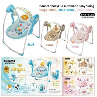 BabyElle Automatic Baby Swing Blue 32006/ BE-33006/7/8