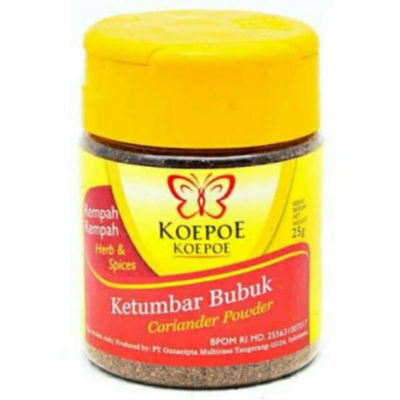 

Koepoe koepoe ketumbar bubuk 25 gram
