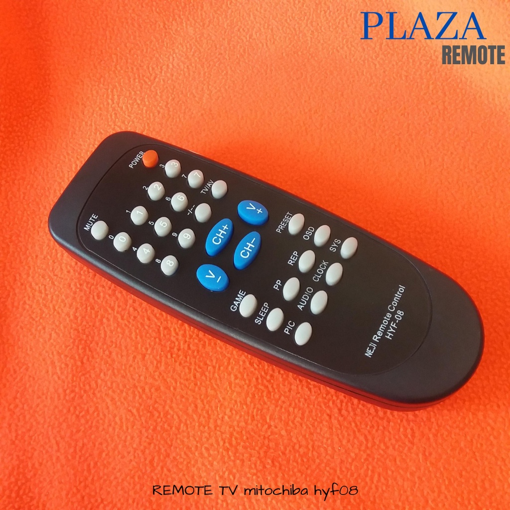 REMOTE MITOCHIBA TV CHINA  HYF08 HITAM