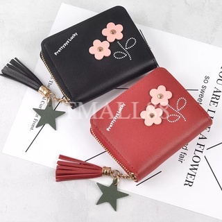 ♥TMALL88♥ DOMPET KOIN WANITA / DENGAN MANIK BUNGA CANTIK / ELEGAN / MURAH / IMPORT D09