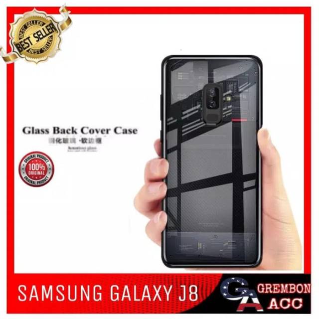 Samsung Galaxy J8 Glass Case