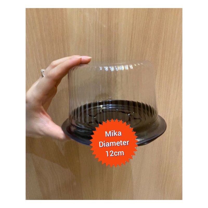 Mika bulat diameter 12cm CT 12/ Mika kue mika kue tart tray cake 12cm