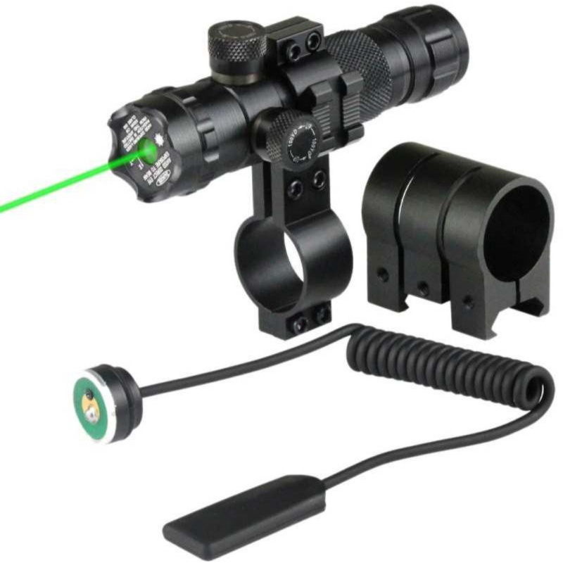 Laser Hijau/Merah Tactical Green dot laser scope Airsoft rifle