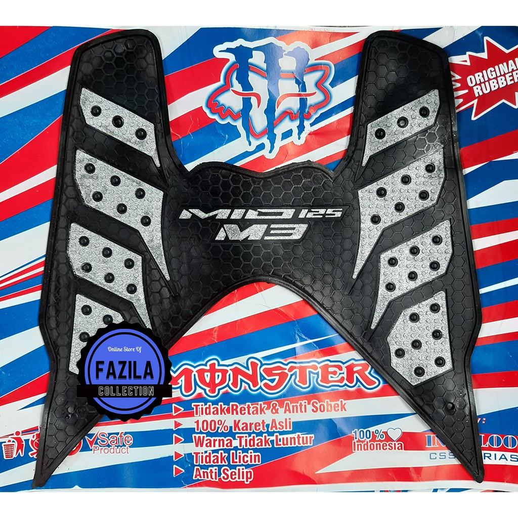 Karpet Motor Mio Bluecore Terbaru - Mio M3 - Soul GT 125 - Mio Z - Mio S