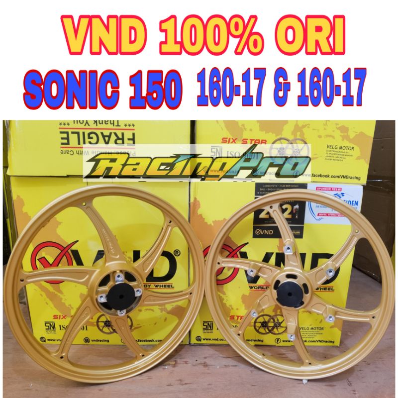 VND VELG RACING SIX STAR SONIC 150 R