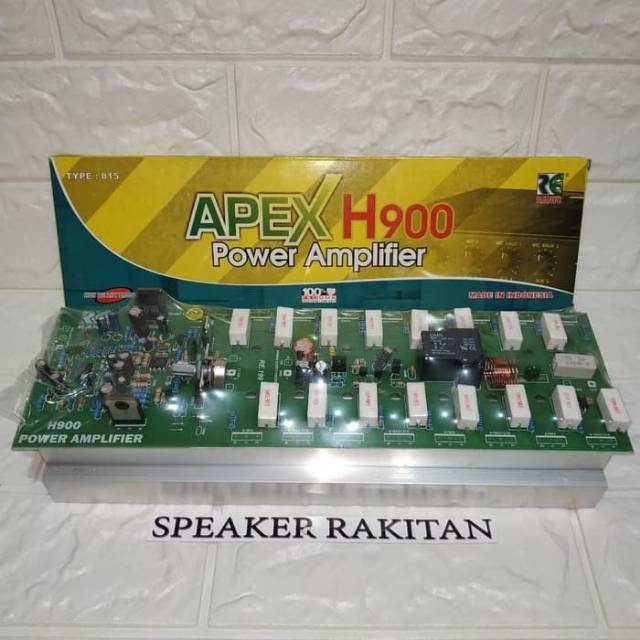 Kit Driver Power Amplifier APEX H900 + Heatsink