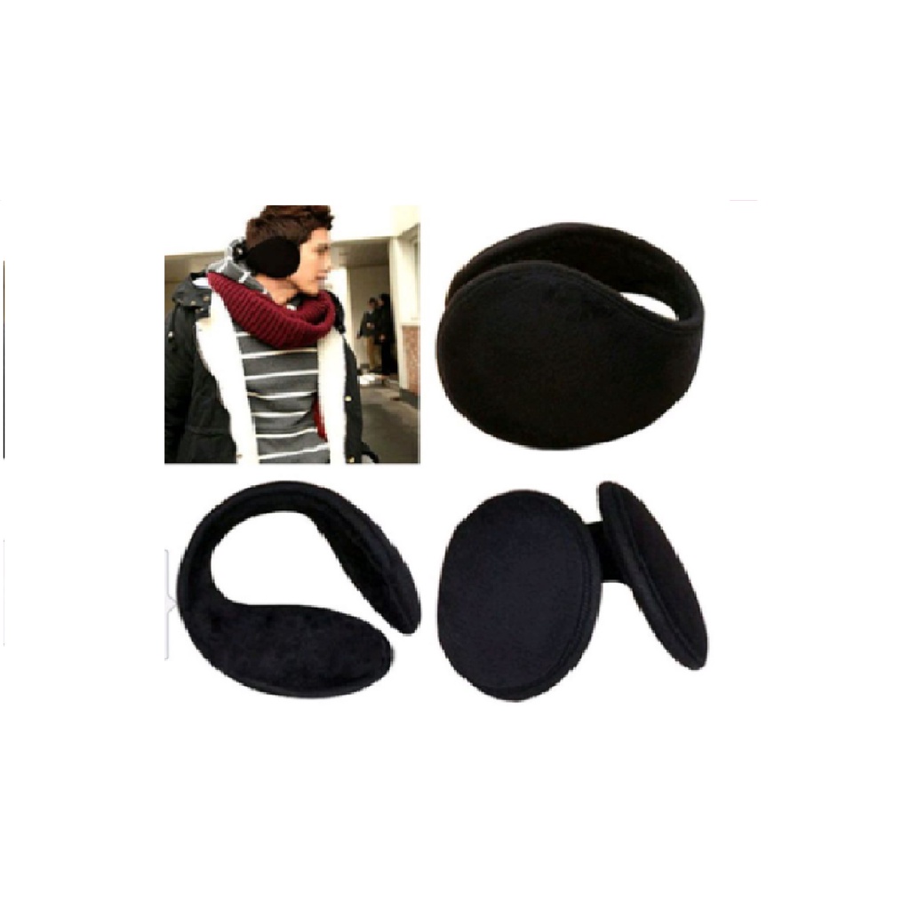 EARMUFF- EARWARM WINTER EARMUFF MUSIM DINGIN DEWASA POLOS -EARMUFF DEWASA