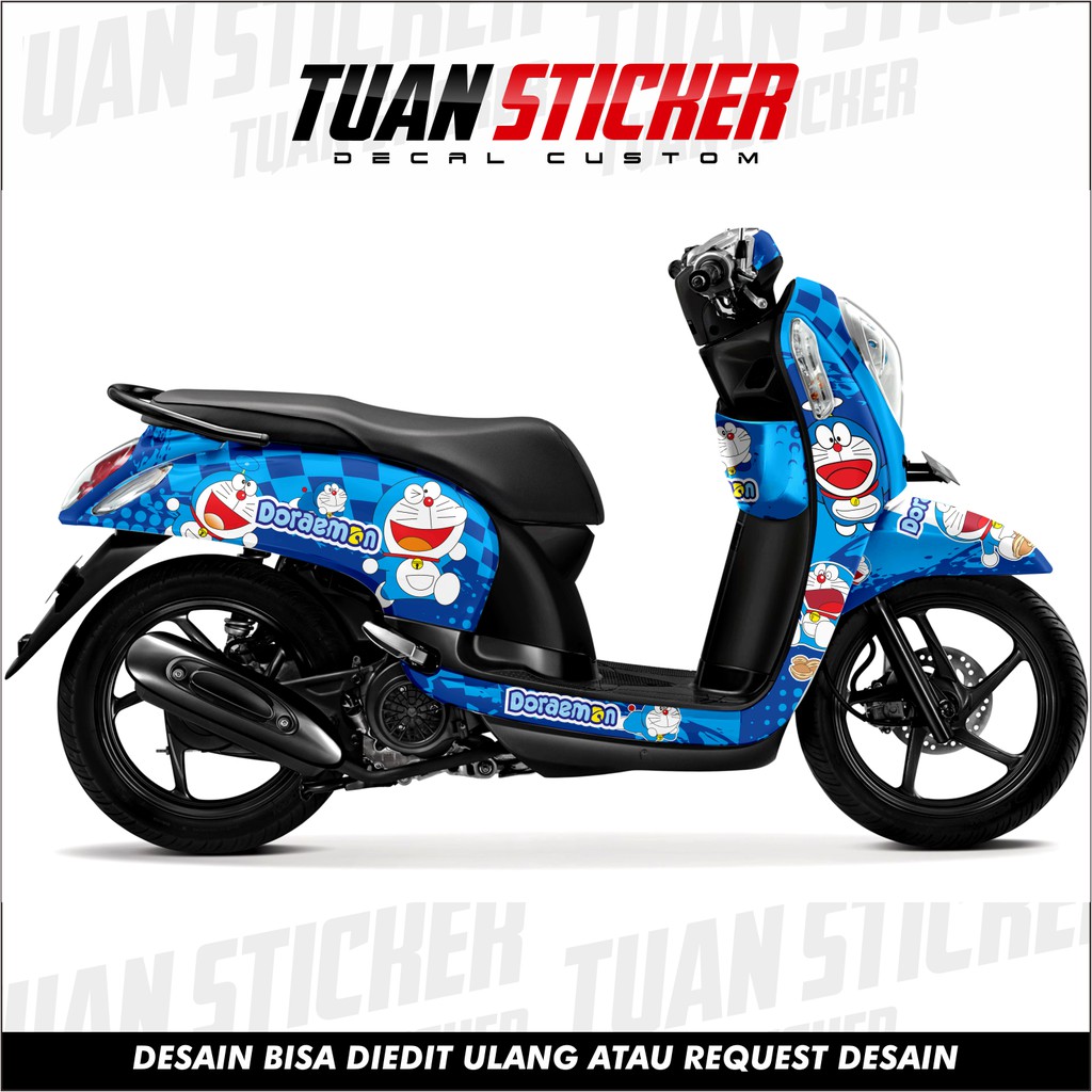 Sticker Striping Decal Scoopy FI, decal scoopy FI , cetak striping decal scoopy FI Stiker Scoopy 16