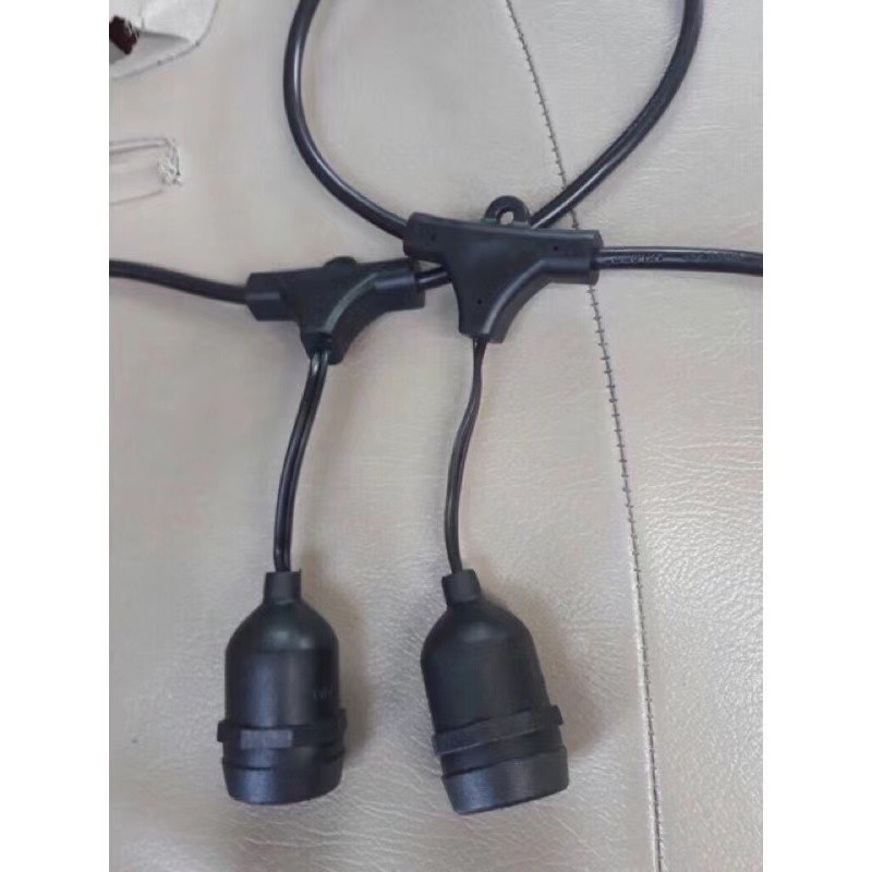 Set Kabel 10Meter 10M Fitting Kuningan Fiting Lampu Gantung Cafe Hias Dekorasi Anti Air