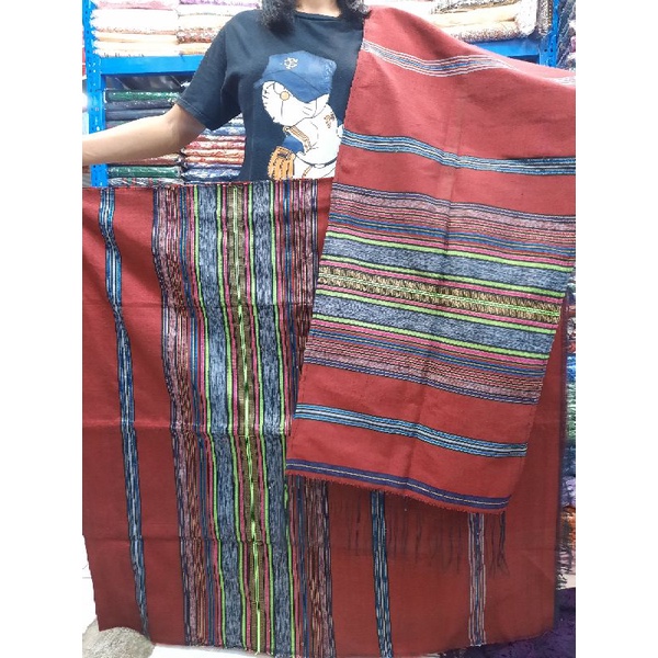 songket Tenun Batak Motif Mangiring