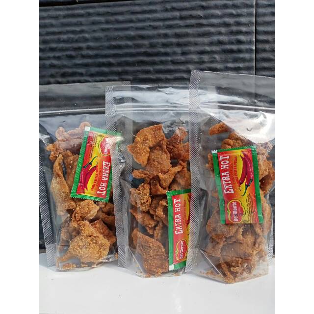 

Chicken skin crispy / kulit ayam crispy 120gr