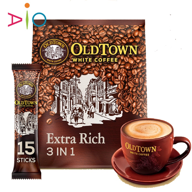 Old Town Extra Rich / Old Town White Coffee Dark Roast / Kopi Oldtown Extra Kaw