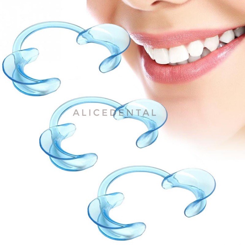 Dental cheek retractor pembuka mulut c retraktor mouth opener mouth gag gate penyangga bibir