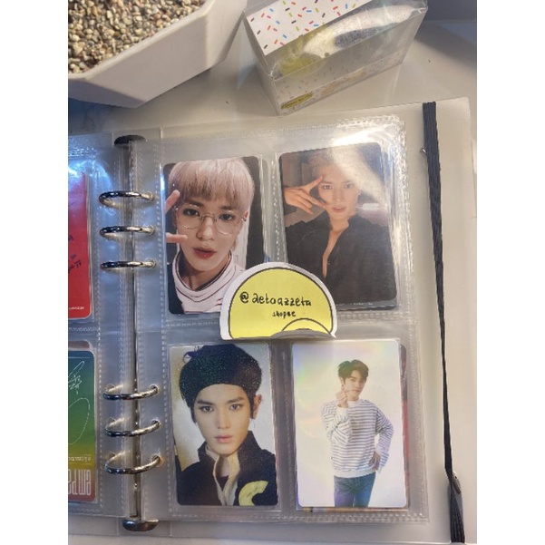 pc taeyong nct regulate, stamp suhum, regular, cheer event taeyong sale