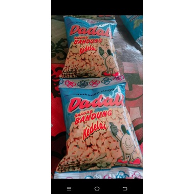 *makanan ringan* dadali kacang bandung kedelai  dua renceng