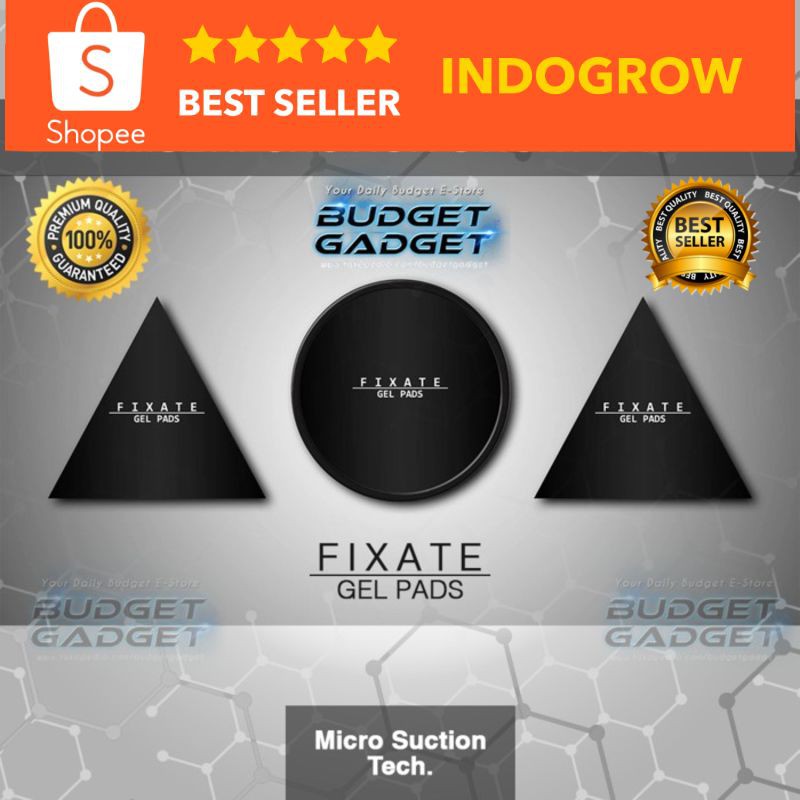

Fixate Gel Pads Super Sticky indogrow