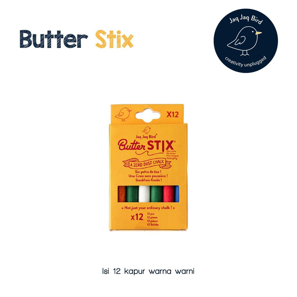 

ButterStix 12pcs multi-color (no Holder)