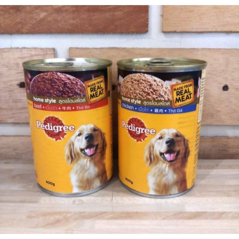 Pedigree Kaleng Dog All Varian 400gr - Makanan Basah Untuk Anjing