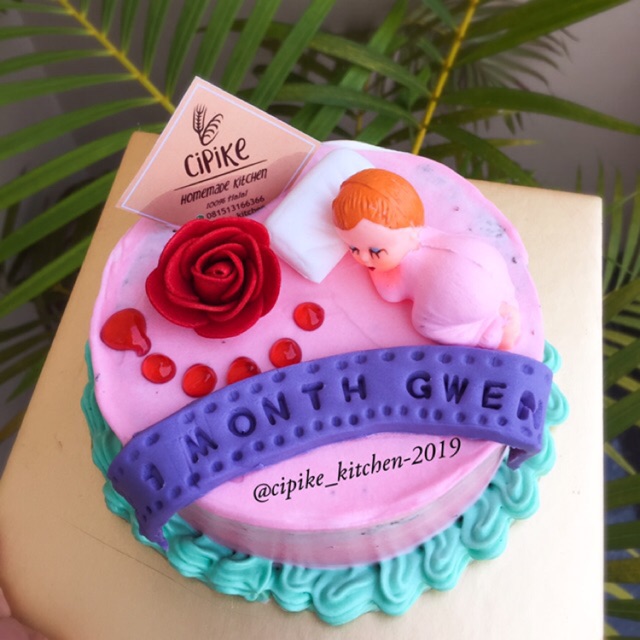 

Cake 1 bulanan #onemonth #cakebulananmurah #cakemurah #cakejakartabarat