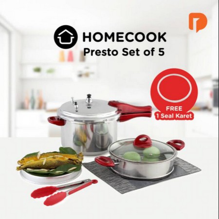 Homecook Presto 5in1 / Presto Lengkap / Panci Presto Murah