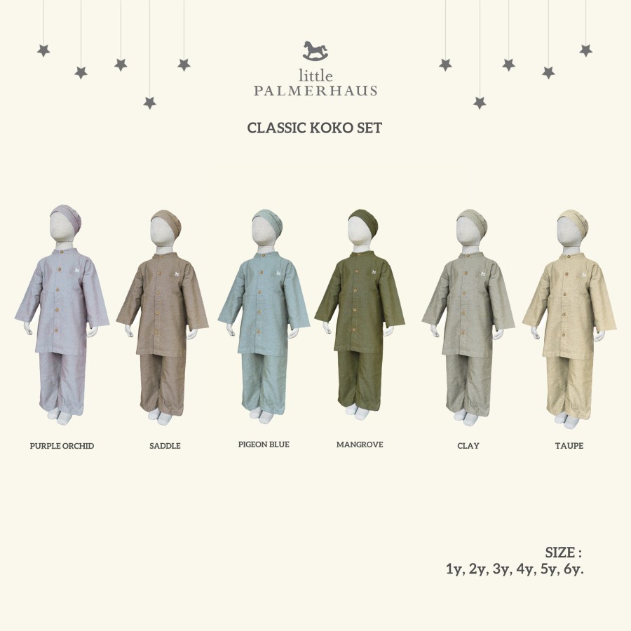 LITTLE PALMERHAUS - CLASSIC KOKO SET - RAYA COLLECTION LITTLE PALMERHAUS - CLASSIC KOKO SET - RAYA COLLECTION