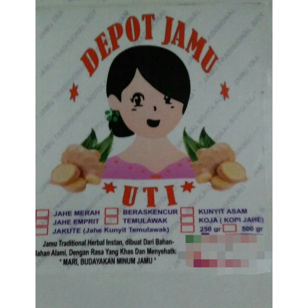 

jahe emprit bubuk asli tanpa bahan pengawet( bubuk jahe emprit)