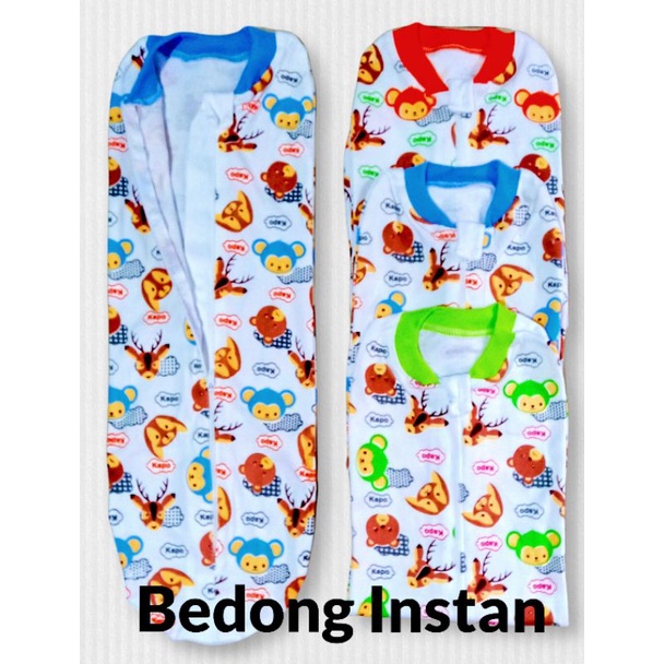 Bedong Bayi Instan Dengan Resleting Motif Bedong Bayi Praktis Halus Motif