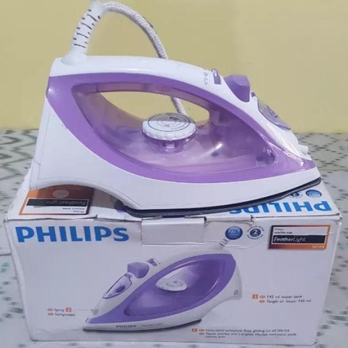 PROMO SETRIKA PHILIPS GC 1418 GC1418 TEFLON DRY IRON