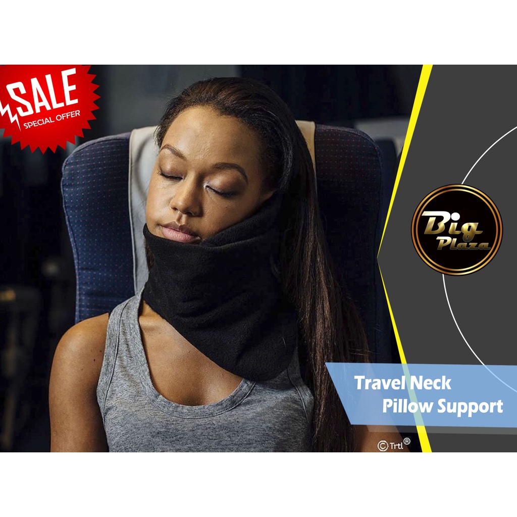 Bantal Selimut Leher Travel Neck Pillow Support Bantal Mobil Head Rest