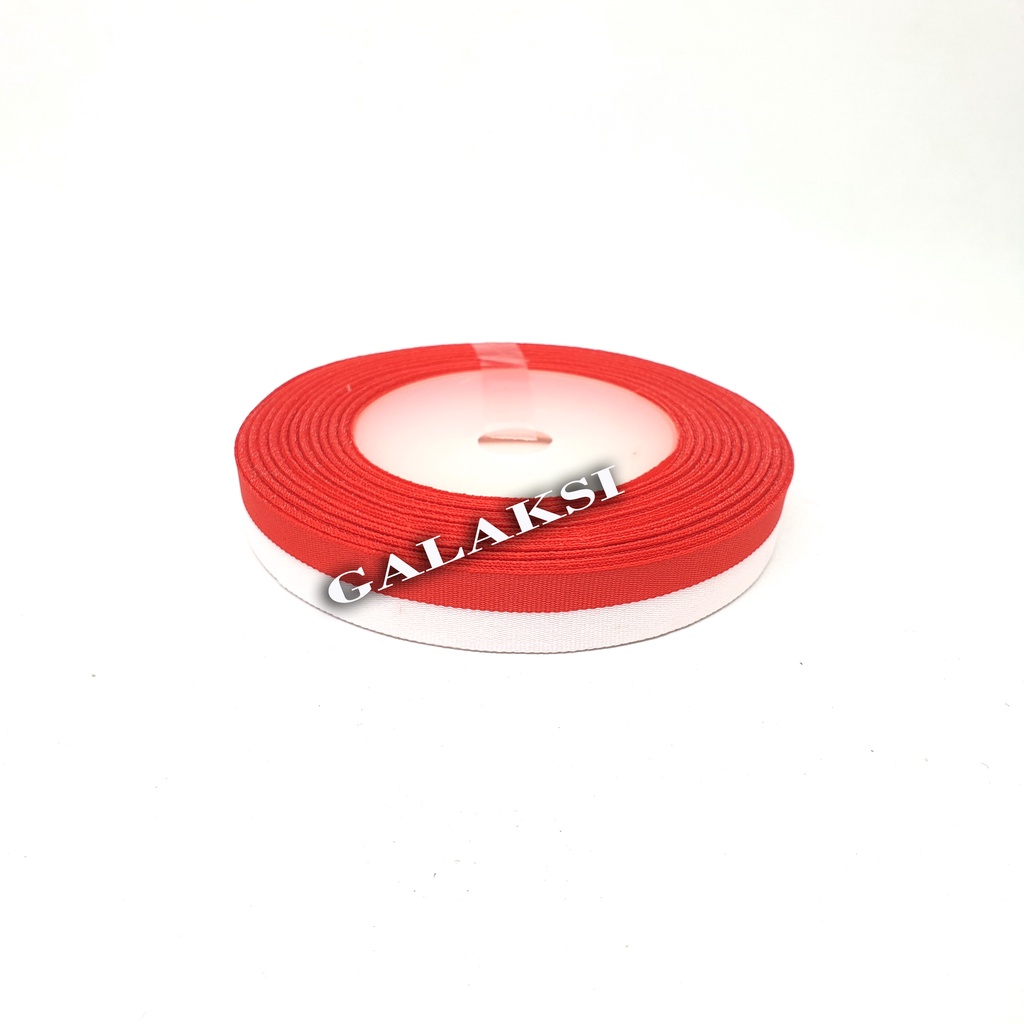 

PITA SATIN MERAH PUTIH 12MM