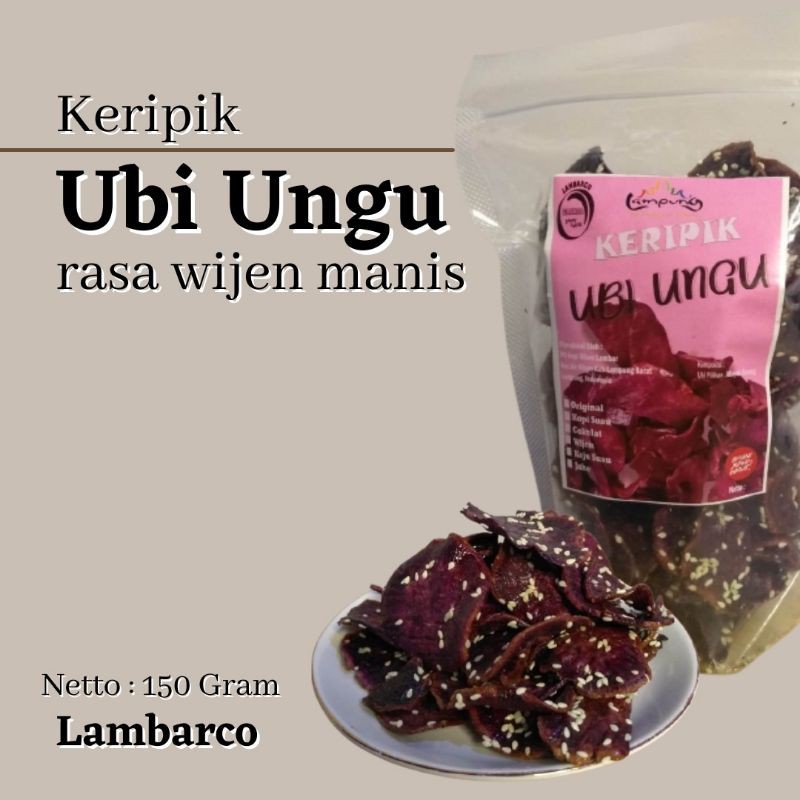 

kripik ubi ungu