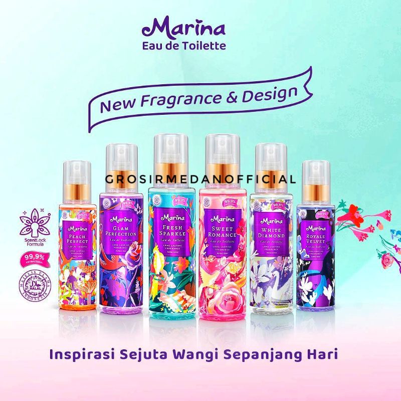 MARINA PARFUM EAU DE TOILETTE - WANGI HARUM TAHAN LAMA